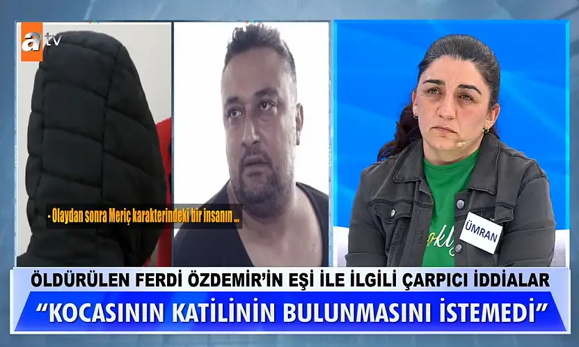 Müge Anlı'yı çileden çıkaran rahatlık! Kafası kesilen eşinin cenazesinde telefonla oynadı!