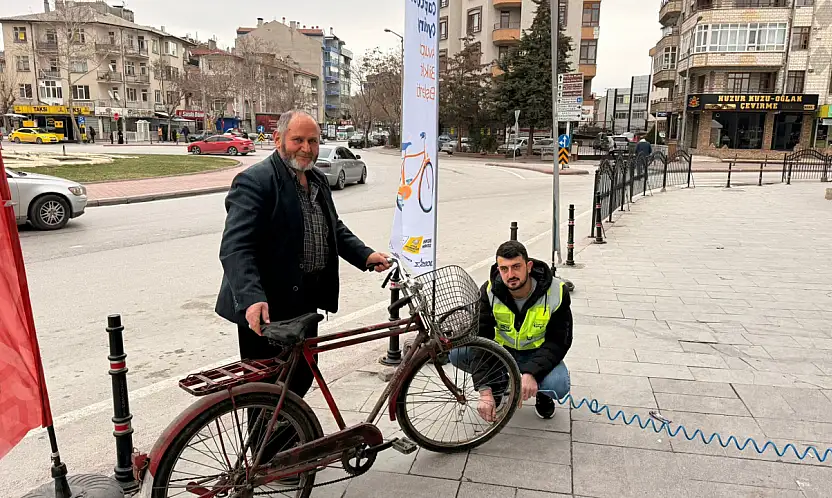 Pedallar kışın da Konya için dönüyor!