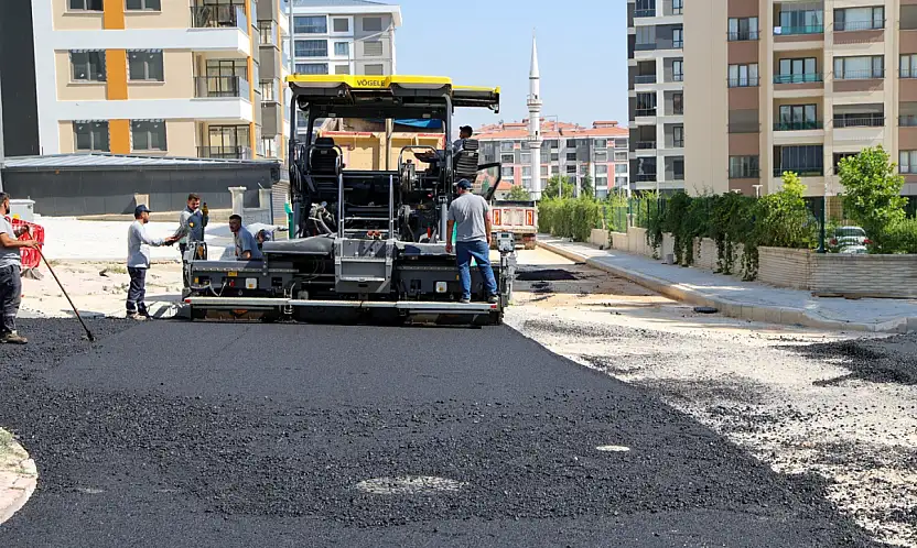 Selçuklu'da ulaşım altyapısı güçleniyor! 8 bin 800 metrekarelik alan yenilendi!