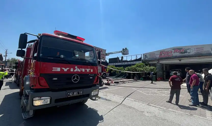 Son dakika: Konya'da sanayide patlama! İşçiler tahliye edildi