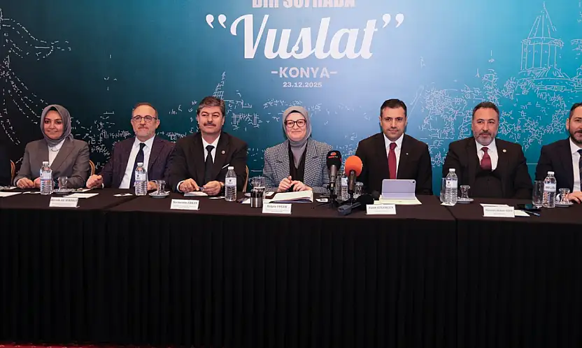 Vuslat şehri Konya'da birlik sofrası: 'İrfanla yol alıyoruz'