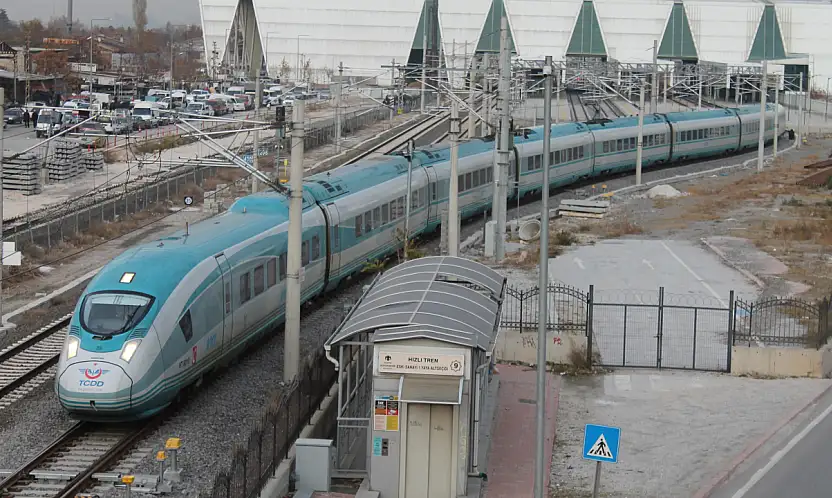 YHT'nin en yoğun 2. rotası Konya oldu!