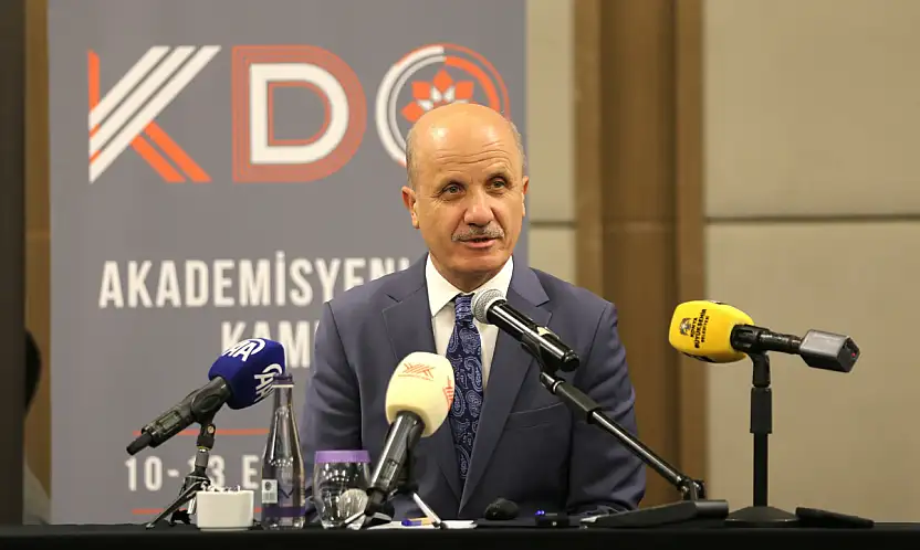 YÖK Başkanı Özvar Konya'da konuştu! 'Medeniyetimiz hala canlı'