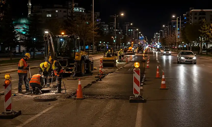 Yola çıkacaklar dikkat! Meram'a giden yol 10 gün trafiğe kapalı olacak!